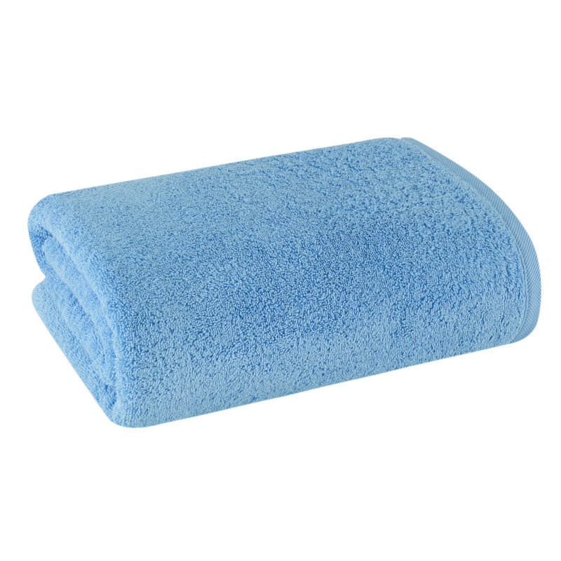 Benslimane %100 Turkish Cotton Jumbo Bath Sheet, Quickdry, Aqua