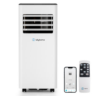 Wiytamo 10000 BTU Wi-Fi Connected Portable Air Conditioner for 450 Sq. Ft, with Remote Included