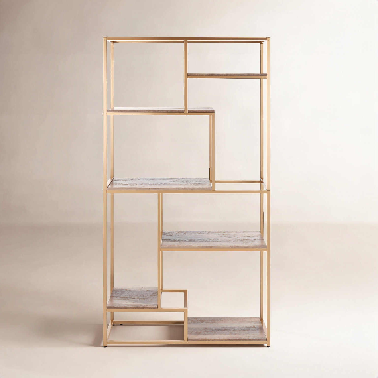 Keiden 13 " Bookcase, Gold