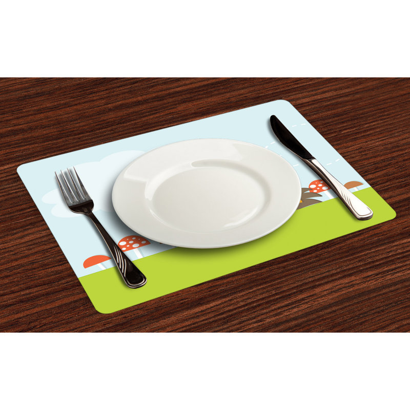 Polyester Animals/Nature Rectangle Placemat