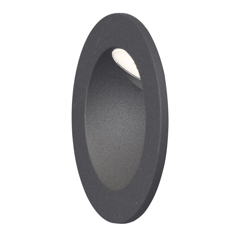 Mahpee Integrated LED Metal Deck Light, Bronze