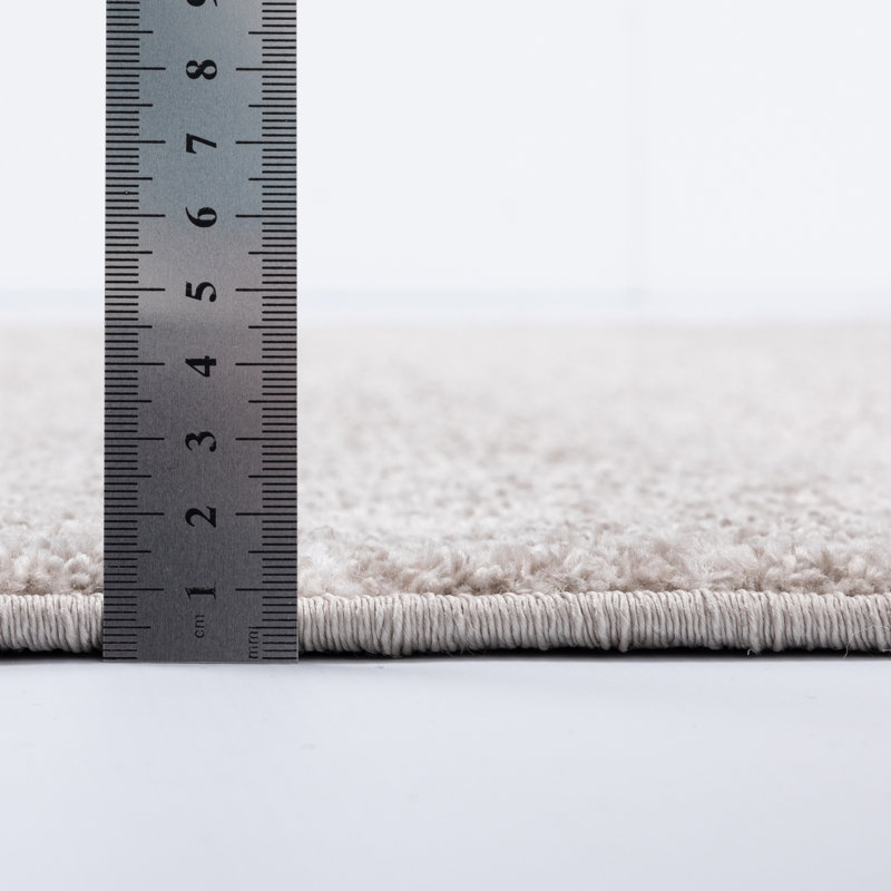 Paola Solid Colour Area Rug, Rectangular 57 x 90cm
