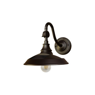 A6AA9CB15D7A42909E76482AD7E300B3 Dark Bronze Solar Barn Light