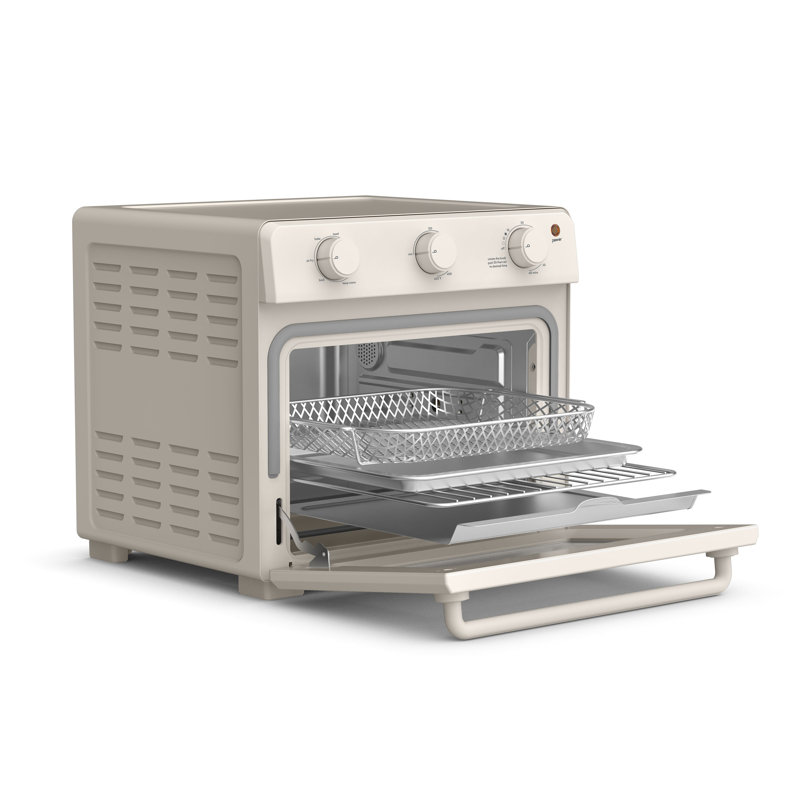 Bella 6-Slice Toaster Oven with Air Fryer, Oatmilk