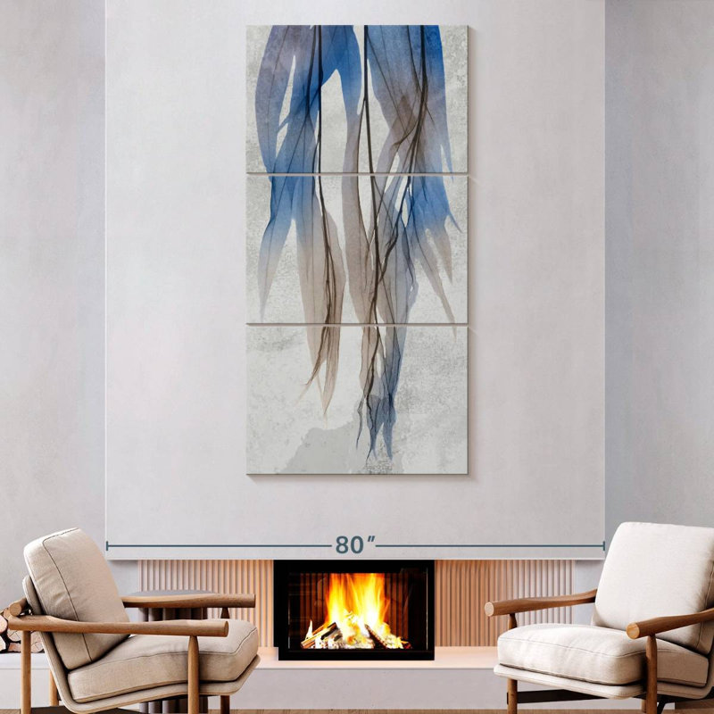 Neutral Growth, 80" H x 39" W