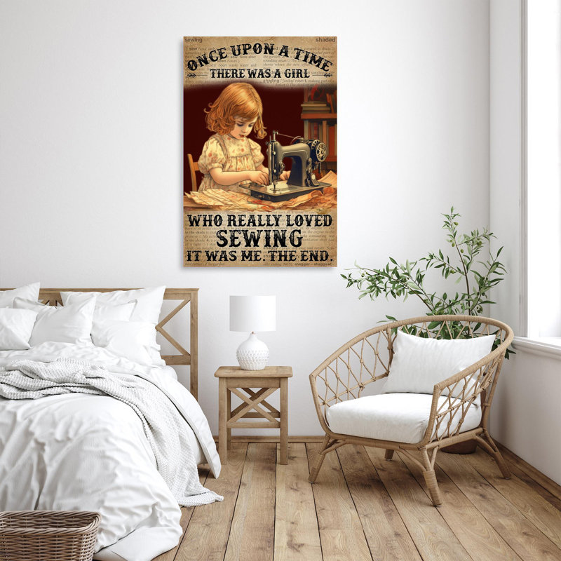 Impression sur toile, "Who vraiment aimé", H 14 po x l 11 po x P 1,25 po