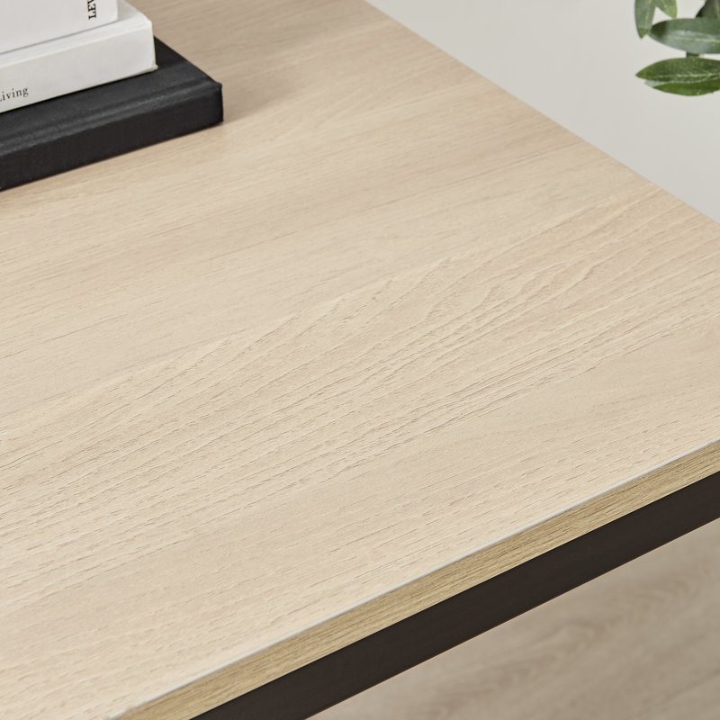 Kynlyn Modern Design Computer Desk - Home Office Desk, Melamine Scratch Resistant Surface, 75cm H x 120cm W x 60cm D