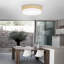 Avory Fabric Flush Mount-1038373647