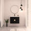 Meuble-lavabo mural de 28 po avec lavabo, pour petite salle de bain (emballage KD)