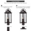 Tête de lanterne d'extérieur 3 lumières Harper-123822024