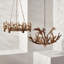 Lustre empire unique à 6 lumières Adryell