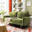 Marick Wide Round Arms Small Apartment Loveseat-1022826346-946205333