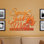 Décoration murale monogramme d’automne nommé « date »