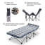 Lit de camp pliant avec matelas en coton pour lit de camp-70928415