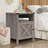 3 Piece Upholstered Bedroom Set,Bed Frame With Set Of 2 Nightstands-550034158-550034159
