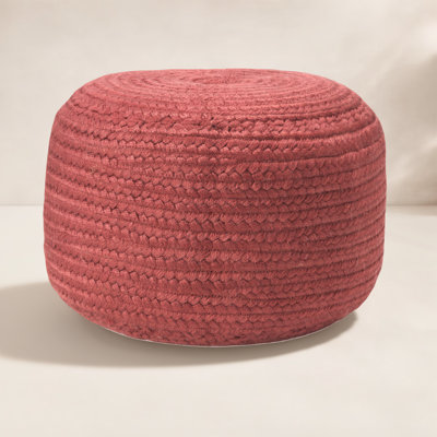 Dalenna 100% Polyester Fiber / Polystyrene Foam Beads Outdoor Ottoman
