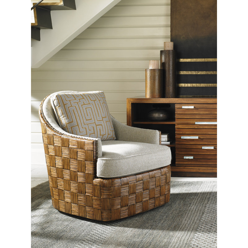 Island Fusion Swivel Barrel Chair