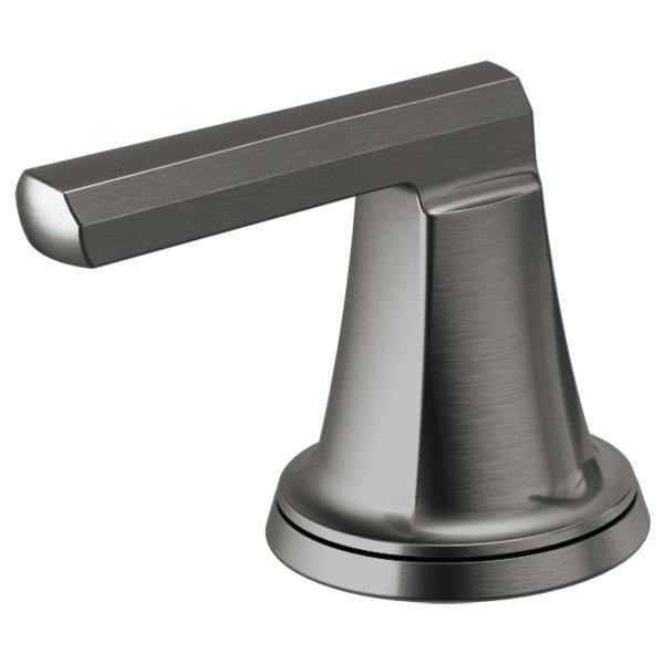 Levoir® Roman Tub Faucet with Handshower Less Handles, Luxe Steel, Lever