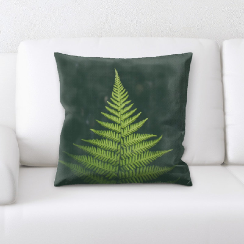 Microsuede Throw Pillow