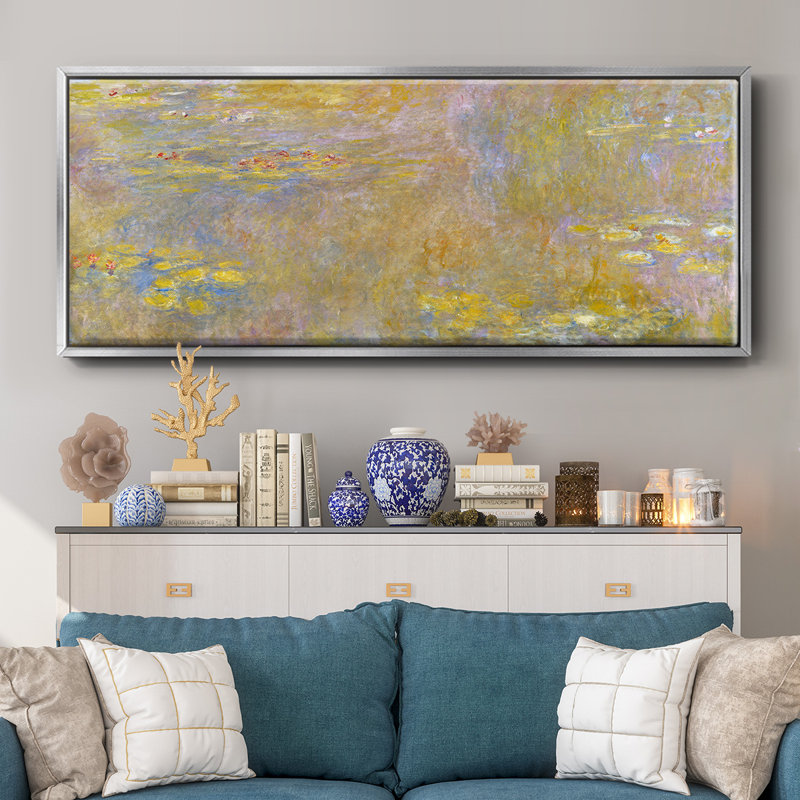 Water  Lilly II- Framed Canvas