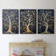 Lanscape Study Series XXX - Ensemble de toiles tendues avec châssis Premium - Prêt à être accroché-1586839770