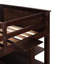 Lit mezzanine simple en bois avec tiroirs