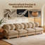 Grand canapé modulaire en chenille 4 places-1957339019