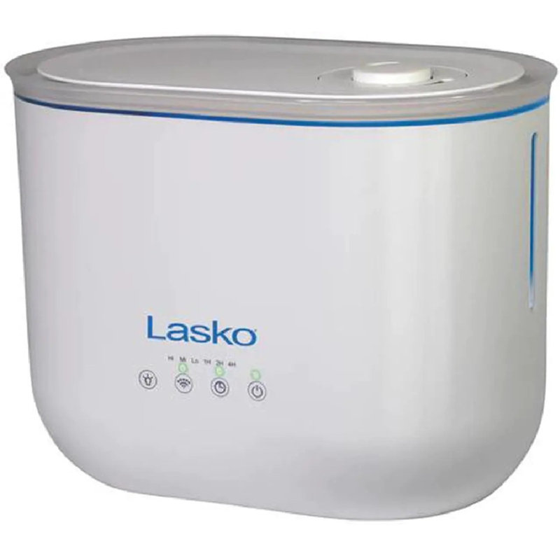 Humidificateur ultrasonique à vapeur froide 18 heures avec minuterie Lasko, 0,92 gallons, 370 pi., UH250