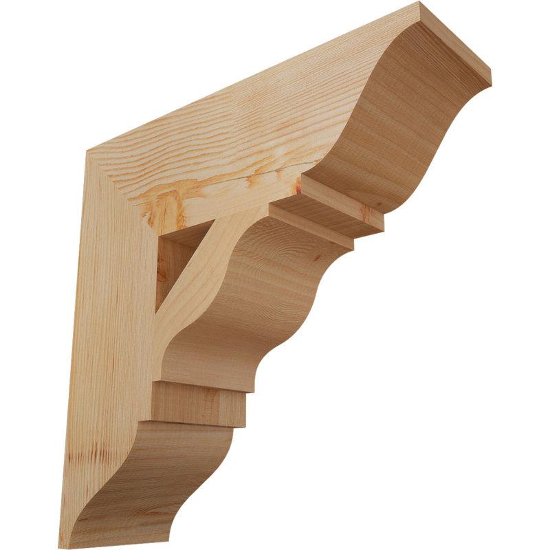 Support traditionnel Funston, H 18 po x l 5,5 po x P 18 po, Douglas, Lisse