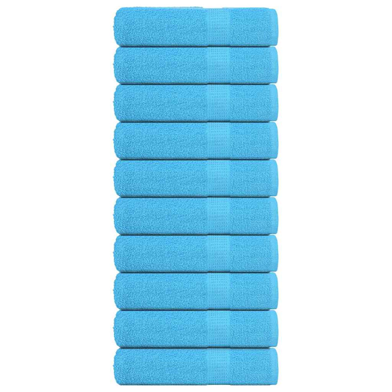 Vanturi 100% Cotton Hand Towel, Turquoise