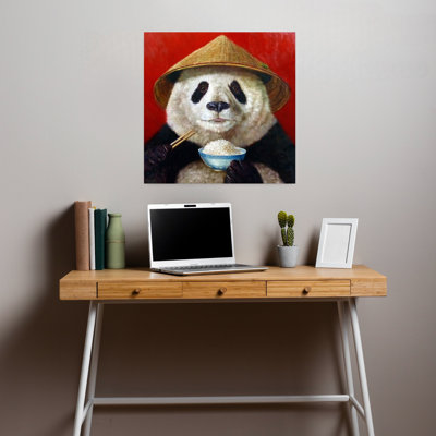 Panda contemporain, art urbain