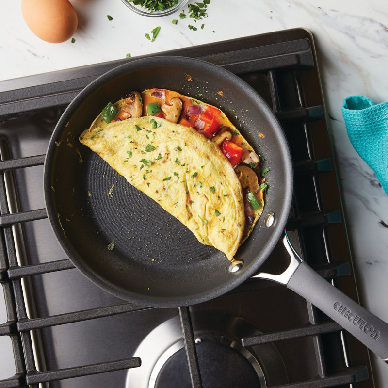 Circulon Radiance Hard Anodized Nonstick Frying Pans / Skillet Set, 8.5 Inch and 10 Inch