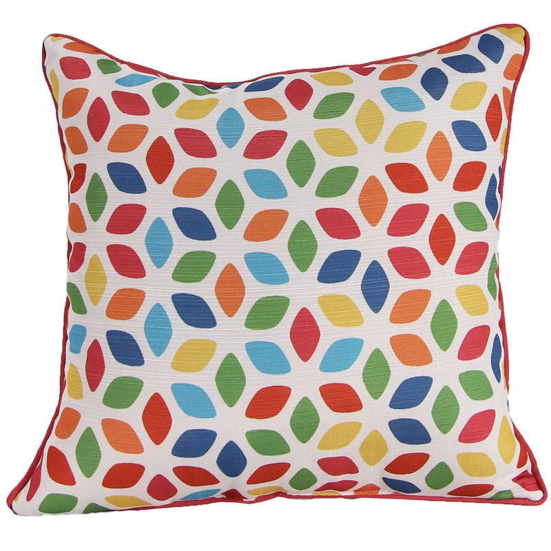 18" x 18" Indoor Throw Pillow, Confetti Floral