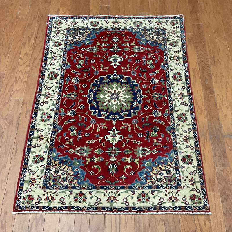 Tapis en laine fait à la main Kazak