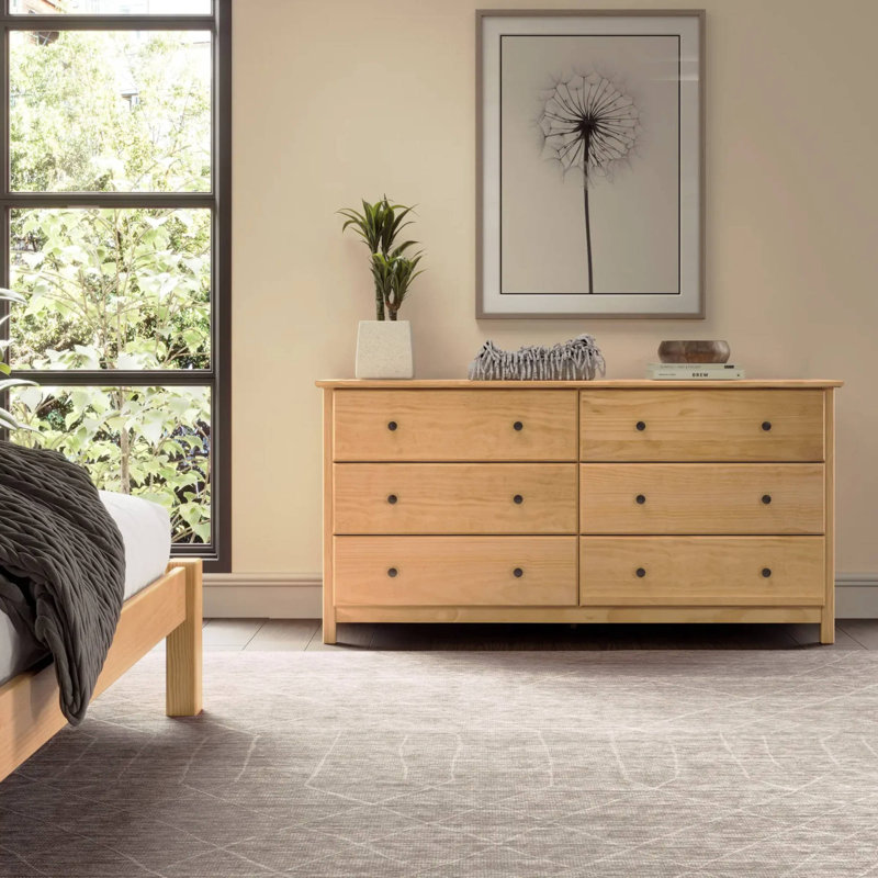 Shaker Bedroom Set (5-Piece), Natural, King