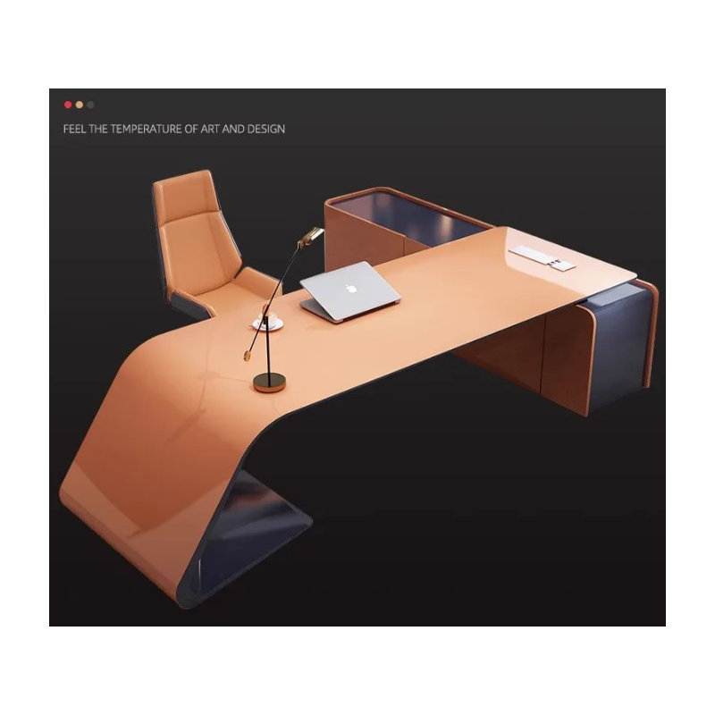 Chilmonik L-Shaped Executive Desk, 75cm H x 280cm W x 90cm D