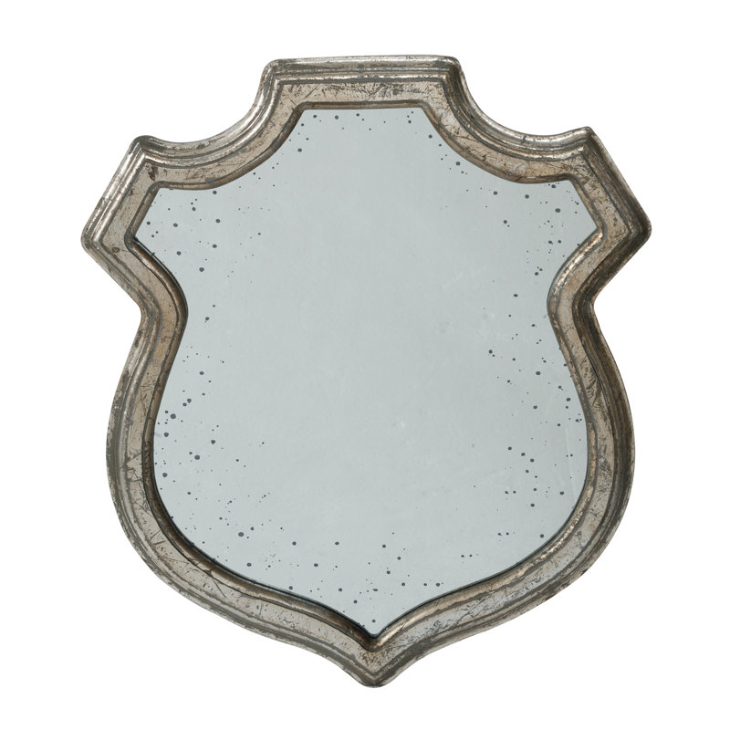 Miroir mural Naudain Shabby Elegance, H 23,5 po x l 20 po