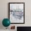 Watercolor Harbor Study I - Peinture sur toile encadrée-1312740505-1312740502
