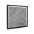 Satin Black Floater Framed