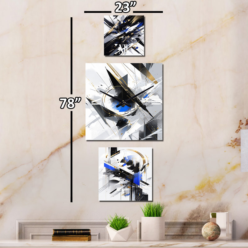 Jach Metal Wall Clock