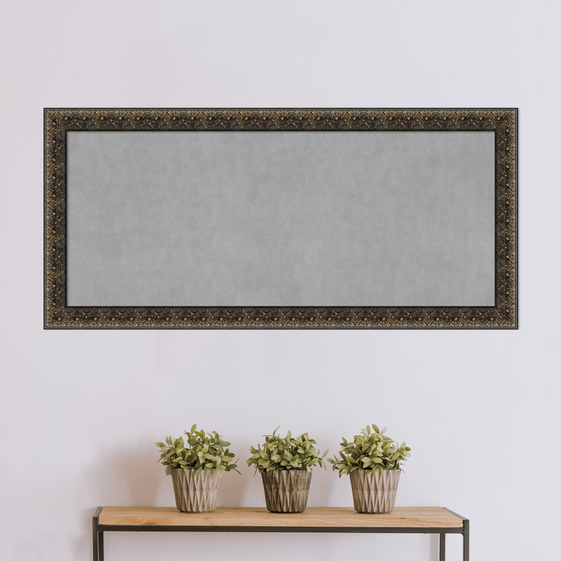 Tableau magnétique magnétique en métal, H 25 po x l 53 po x P 1 po