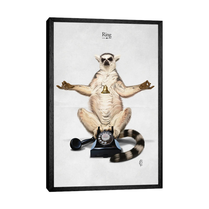 Ring (Titled) by Rob Snow - Gallery-Wrapped Canvas Giclée on Canvas, 66.04 cm H x 45.72 cm W, Black Framed