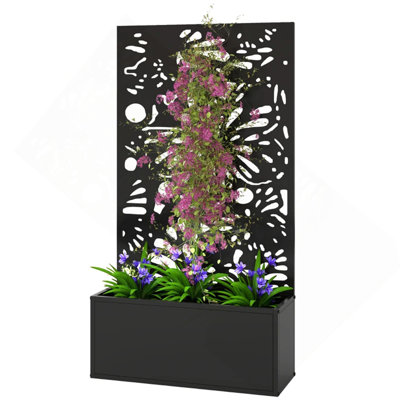 Stylish Plant Bed,Freestanding or Wall Mounted Plant Bed