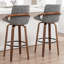 Swivel Upholstered Counter Stool-223297306-223297305