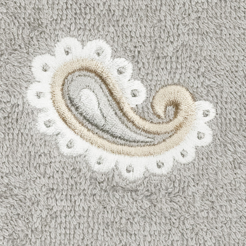  Essuie-mains 100% coton turc, Gris clair