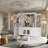 Classic Elegance Media Center With Extensive Storage And Display Shelvingproduct Title:Modern Entryway Cabinet With Spacious Drawers - Design-1994881326