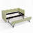 Linen Fabric Daybed with Trundle-656181215