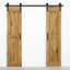 Solid Oak Barn Door Unfinished-112953145