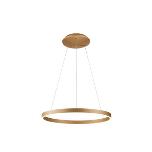 1 - Light LED Waggon Wheel Pendant