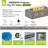 12.6’’ H X 42’’ W Metal Propane Outdoor Gas Fire Pit Table Hollow Design Sunflower With Golden Light